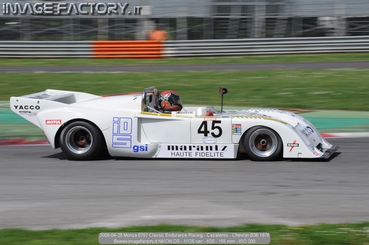 2008-04-26 Monza 0757 Classic Endurance Racing - Cazalieres - Chevron B36 1976
